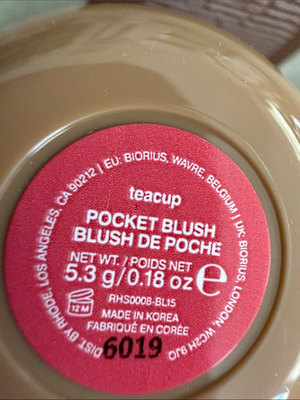 RHODE Pocket Blush — teacup